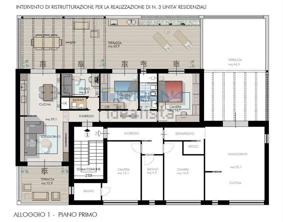 Appartamento Indipendente in vendita a Cascina, Cascina