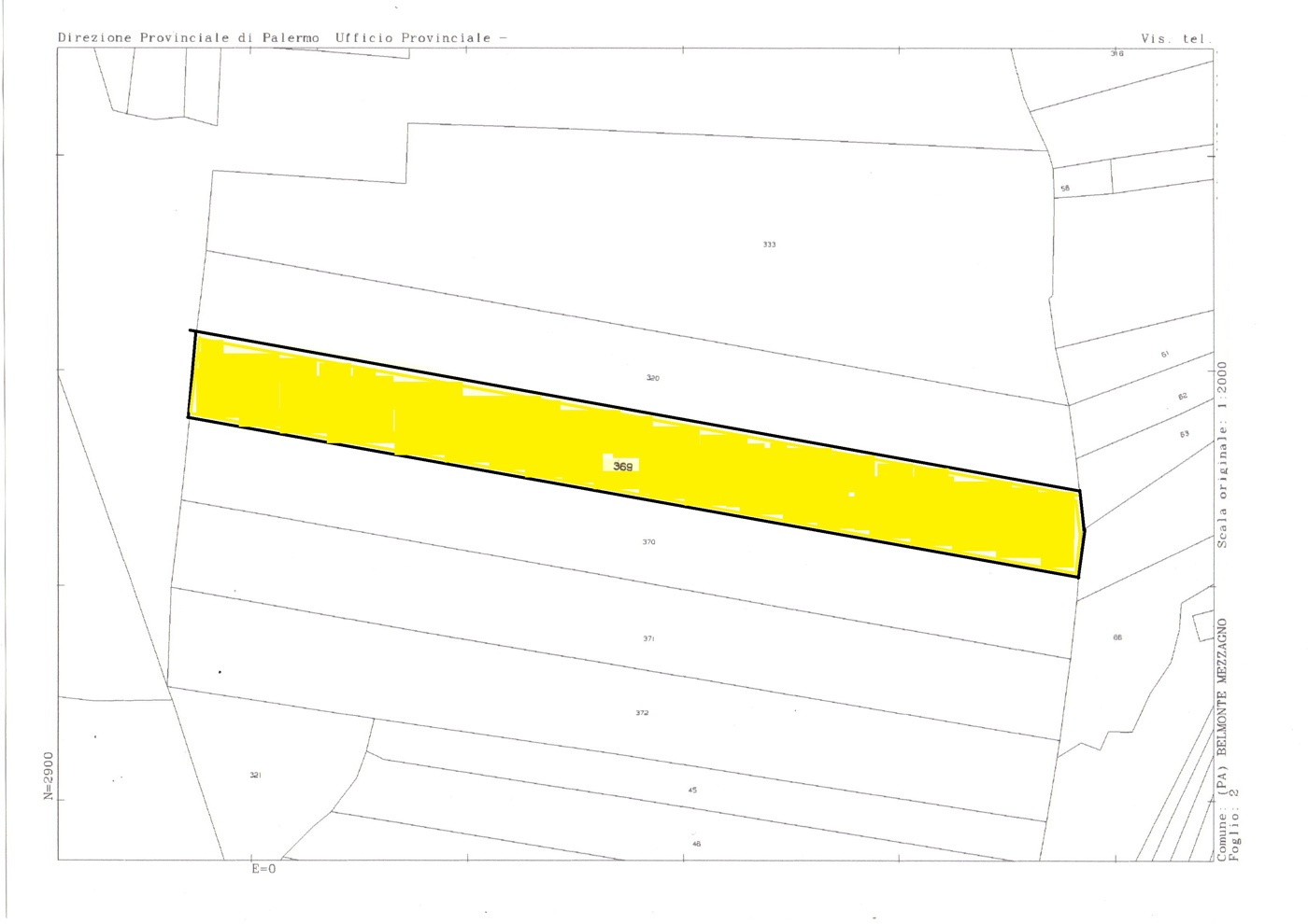 Terreno Agricolo in vendita a Belmonte Mezzagno