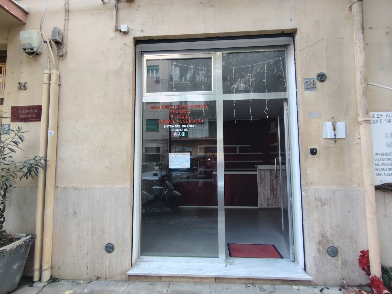 Negozio in affitto a Palermo