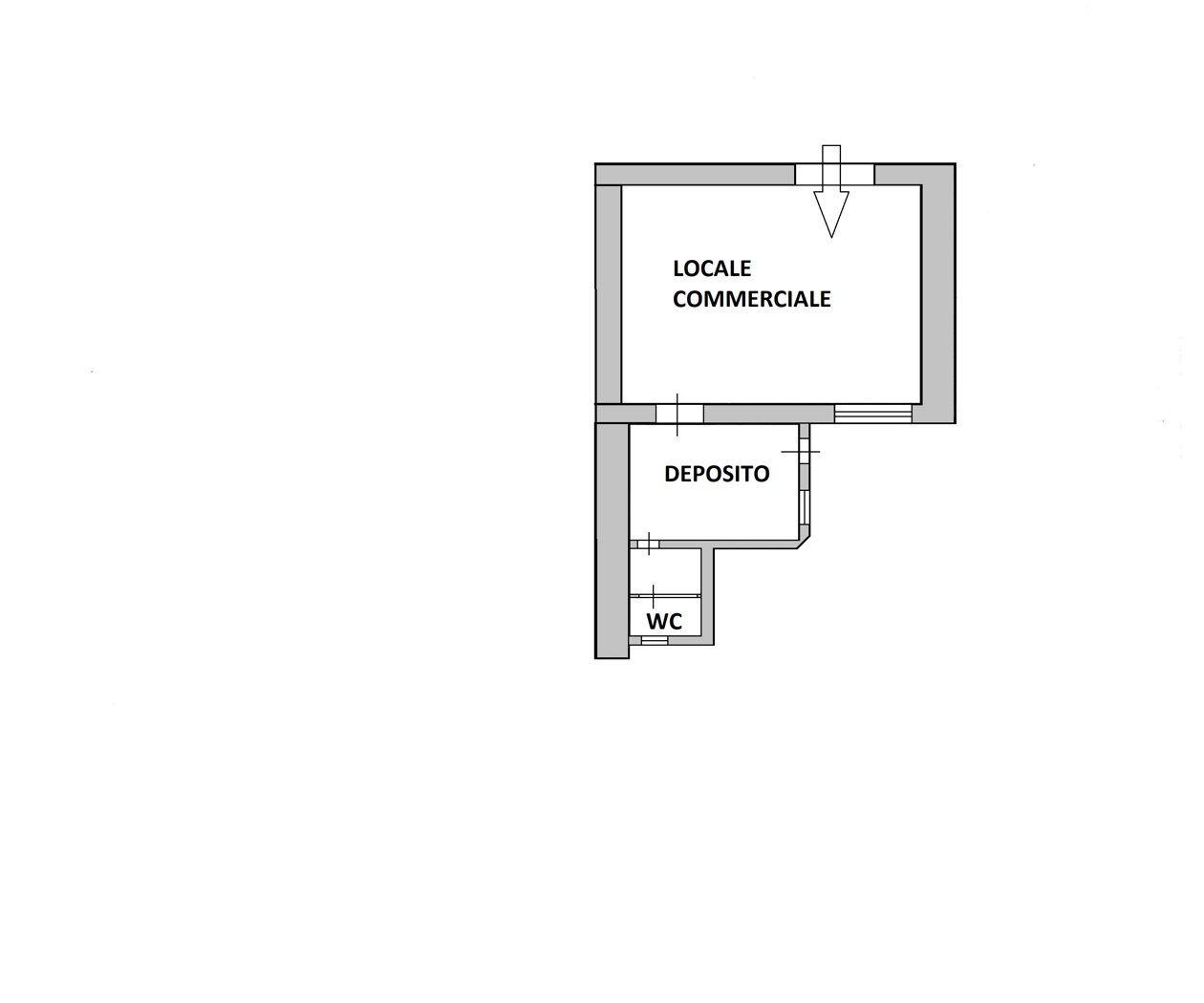 Negozio in affitto a Scafati