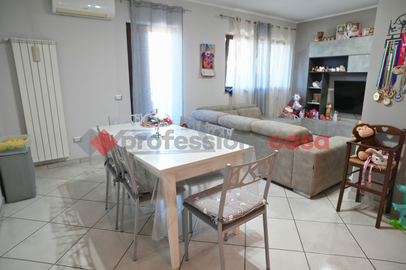 Trilocale con box doppio a Scafati