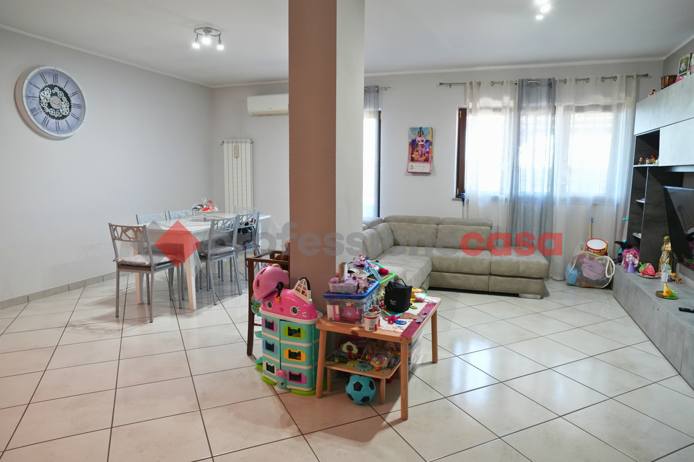 Trilocale con box doppio a Scafati