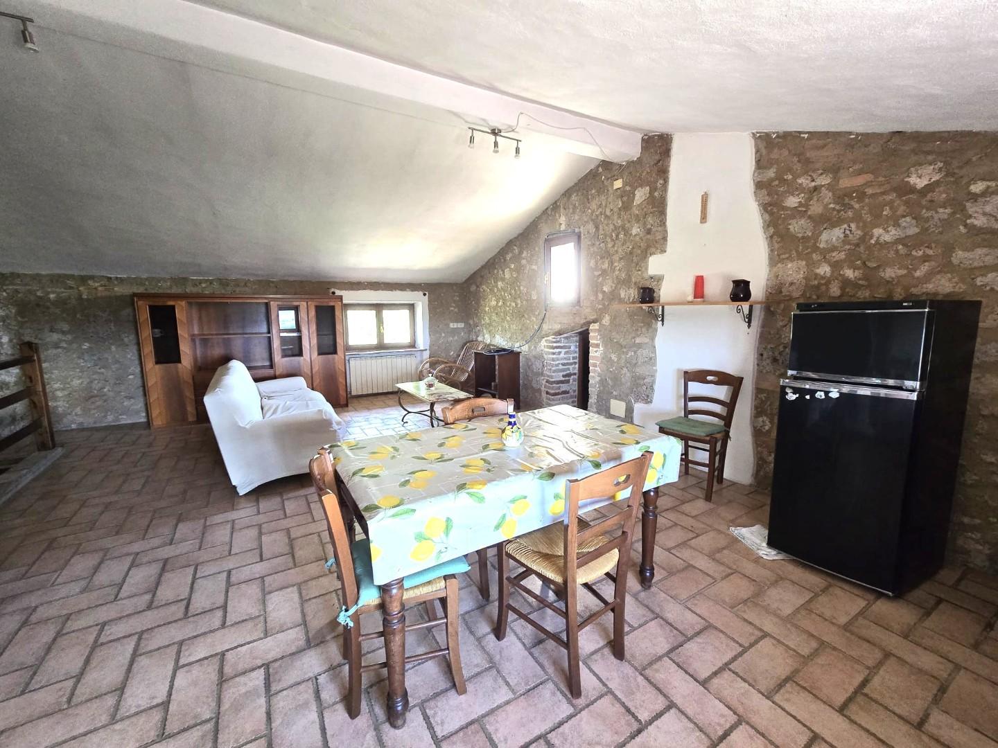 Trilocale arredato in affitto, Monteriggioni scorgiano