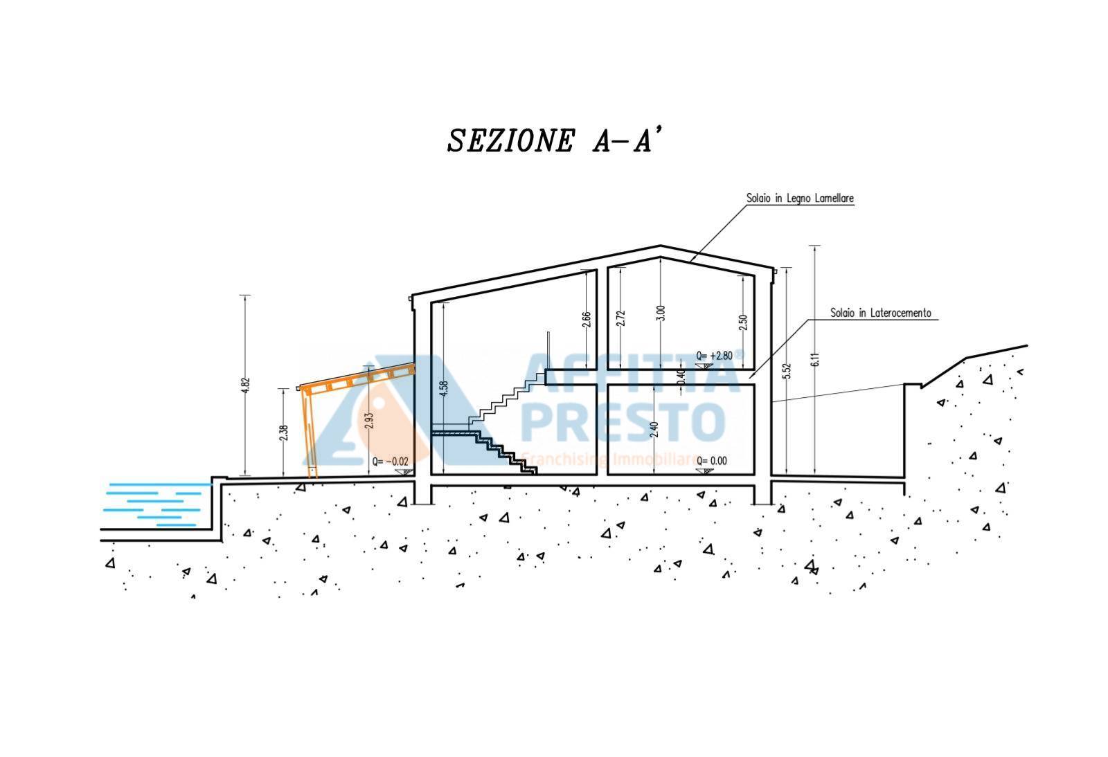 Casa indipendente in vendita a Cesena, Tessello