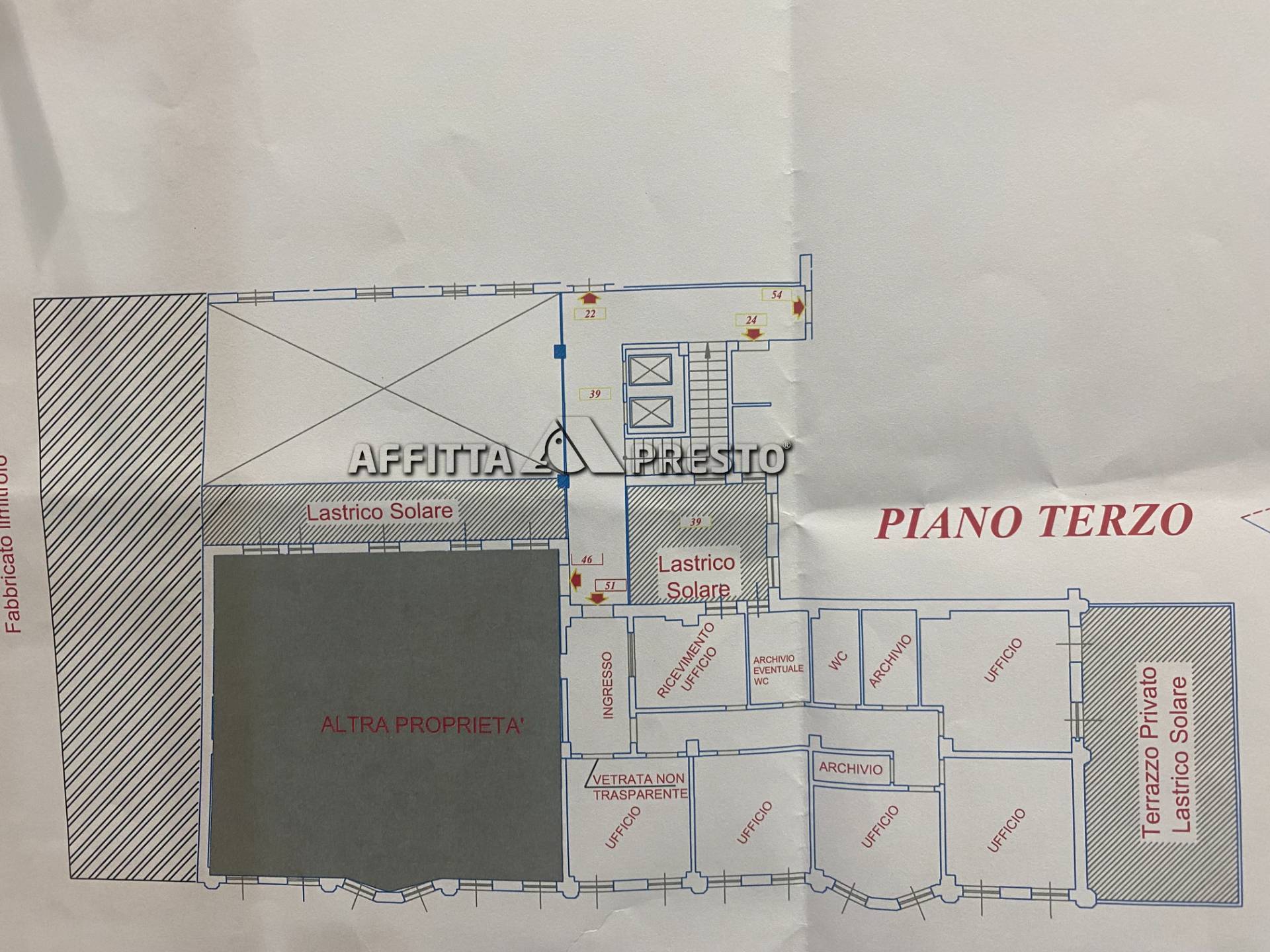 Ufficio in affitto a Forl, Centro