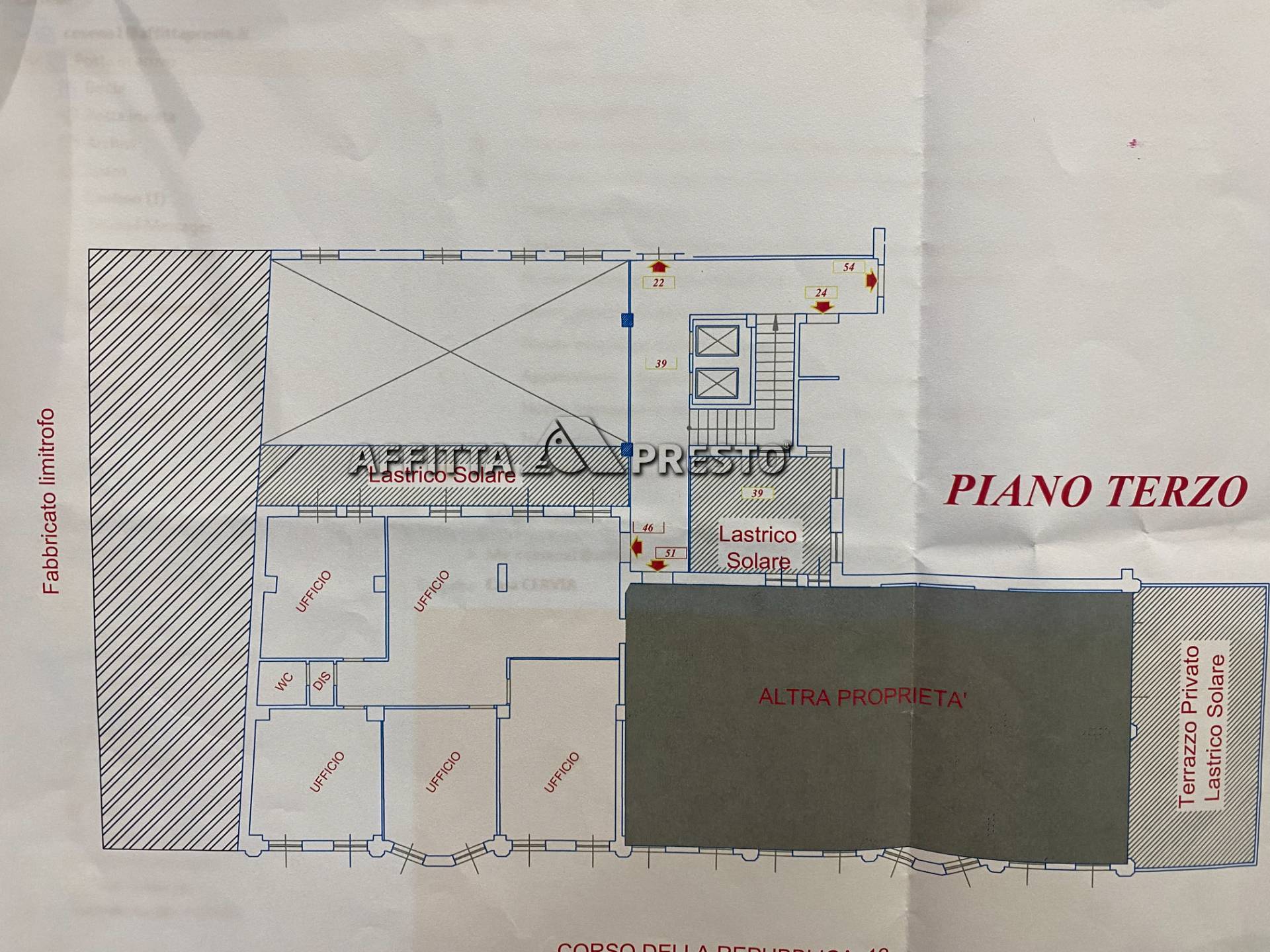 Ufficio in affitto a Forl, Centro