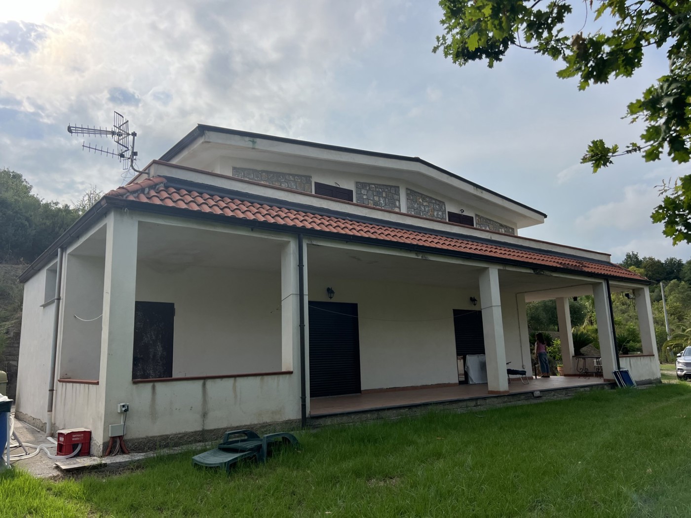 Casa indipendente con giardino a Roccagloriosa