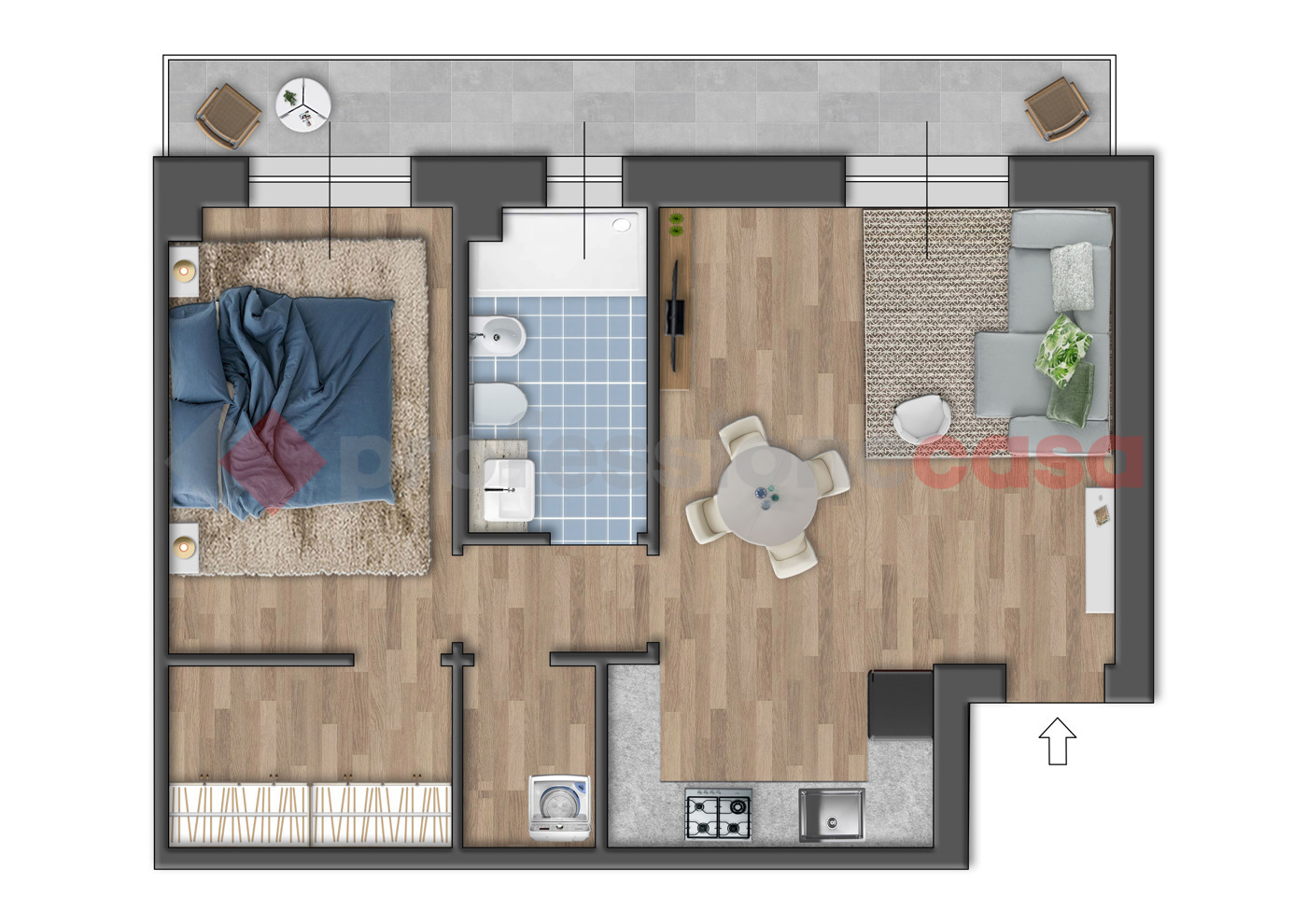 Bilocale nuovo a Paderno Dugnano