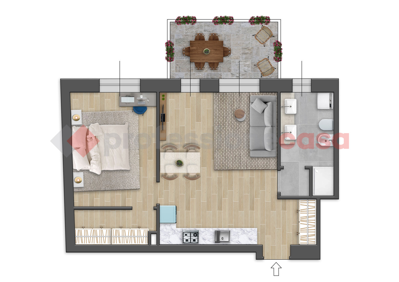 Bilocale nuovo a Paderno Dugnano