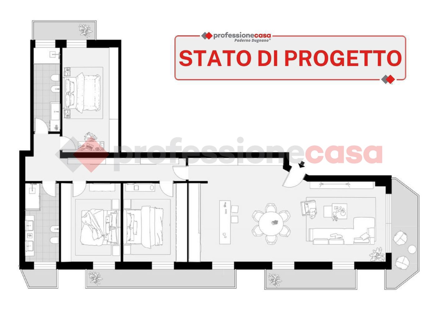 Appartamento in vendita a Cusano Milanino