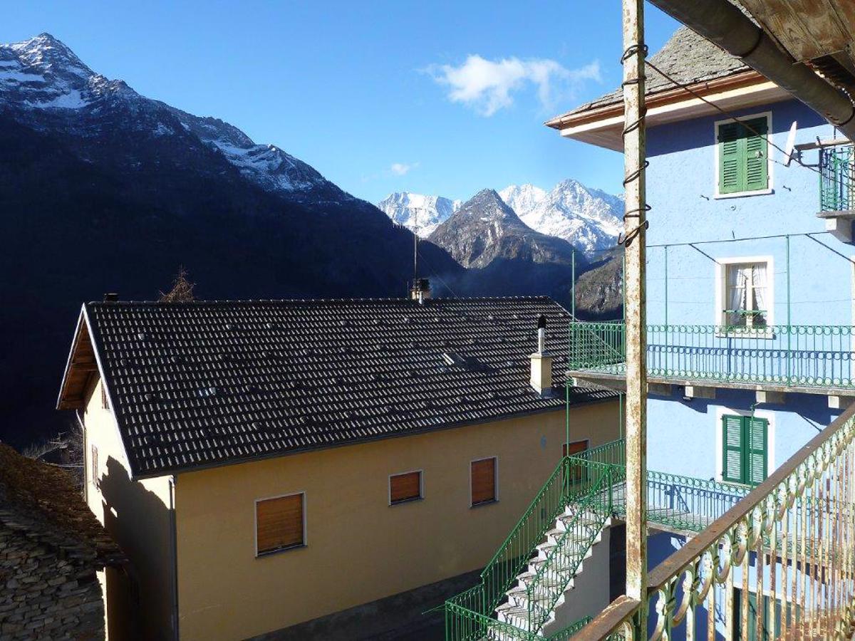 Quadrilocale con giardino a Trasquera