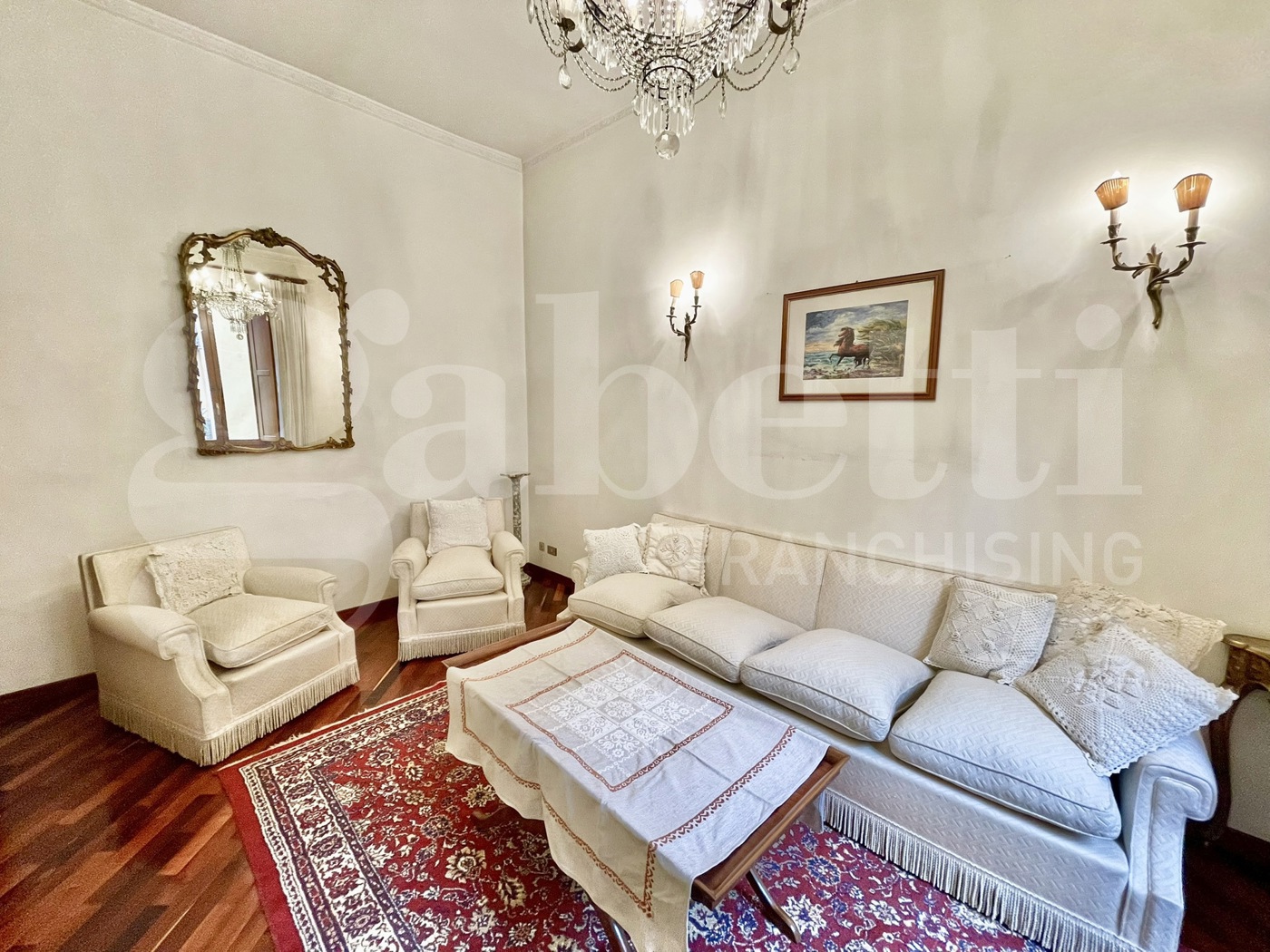 Quadrilocale arredato in affitto a Roma