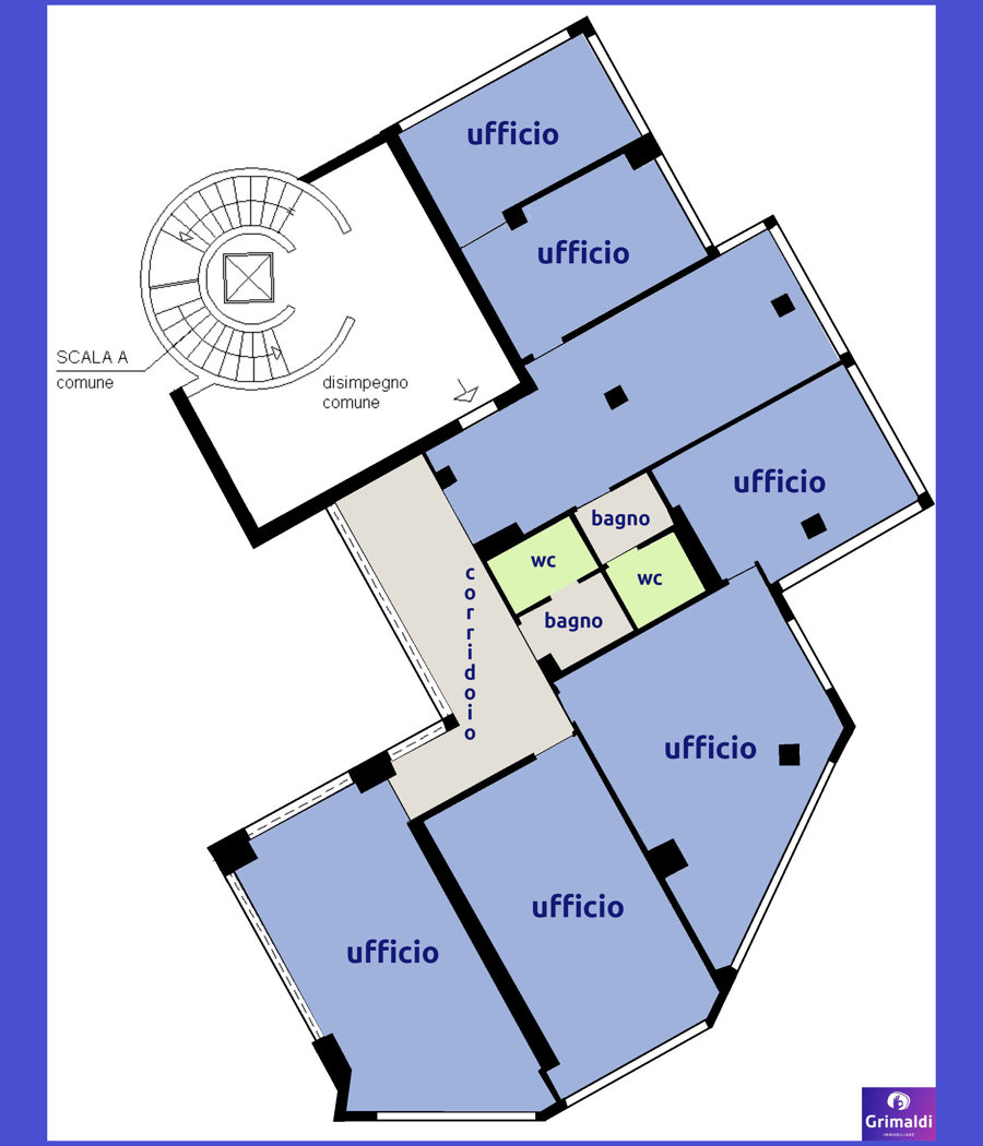 Ufficio in vendita a Varese