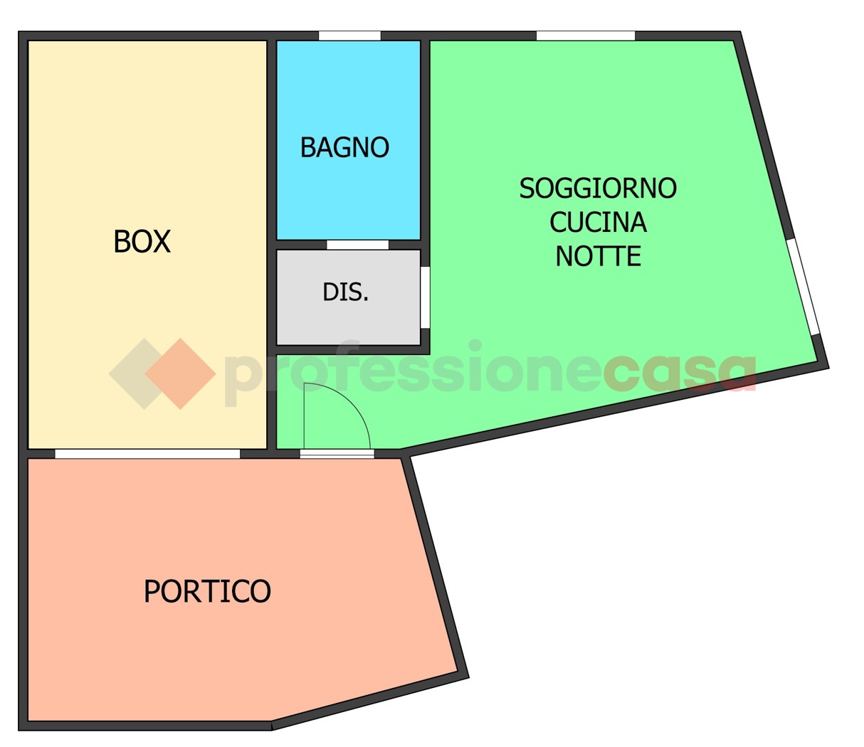 Monolocale in vendita a Lomazzo
