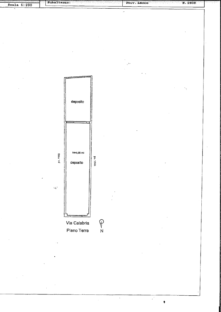 Box/Garage 100mq in vendita a Copertino