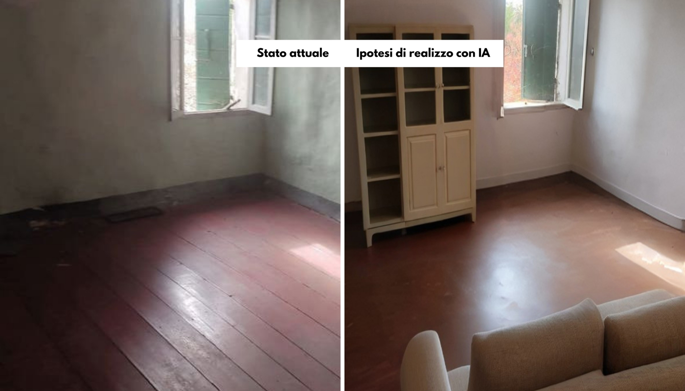 Rustico con giardino a Papozze