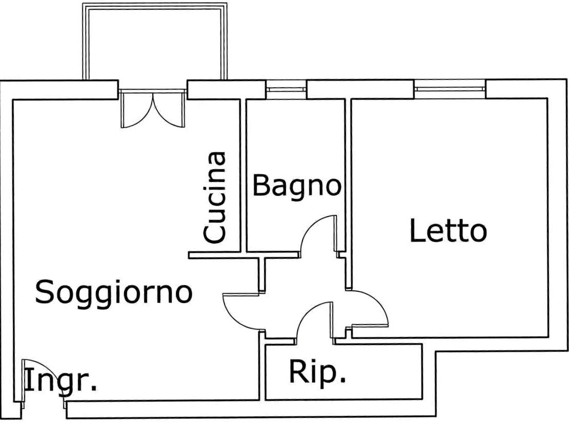 Bilocale in vendita a Adria