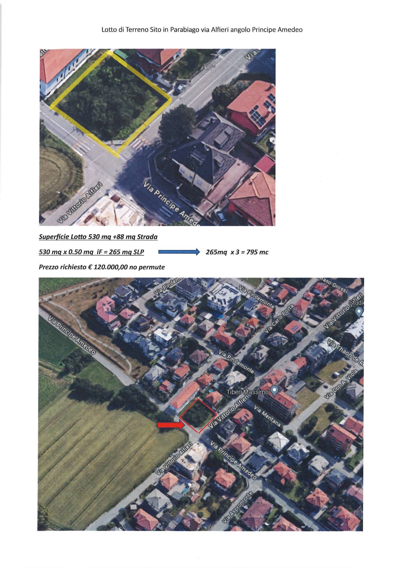 Terreno edificabile in vendita a Parabiago