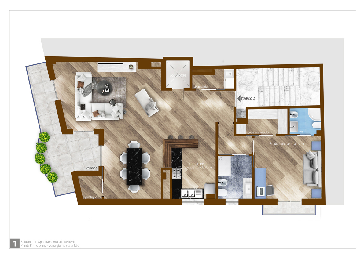 Ufficio in vendita a Canosa di Puglia