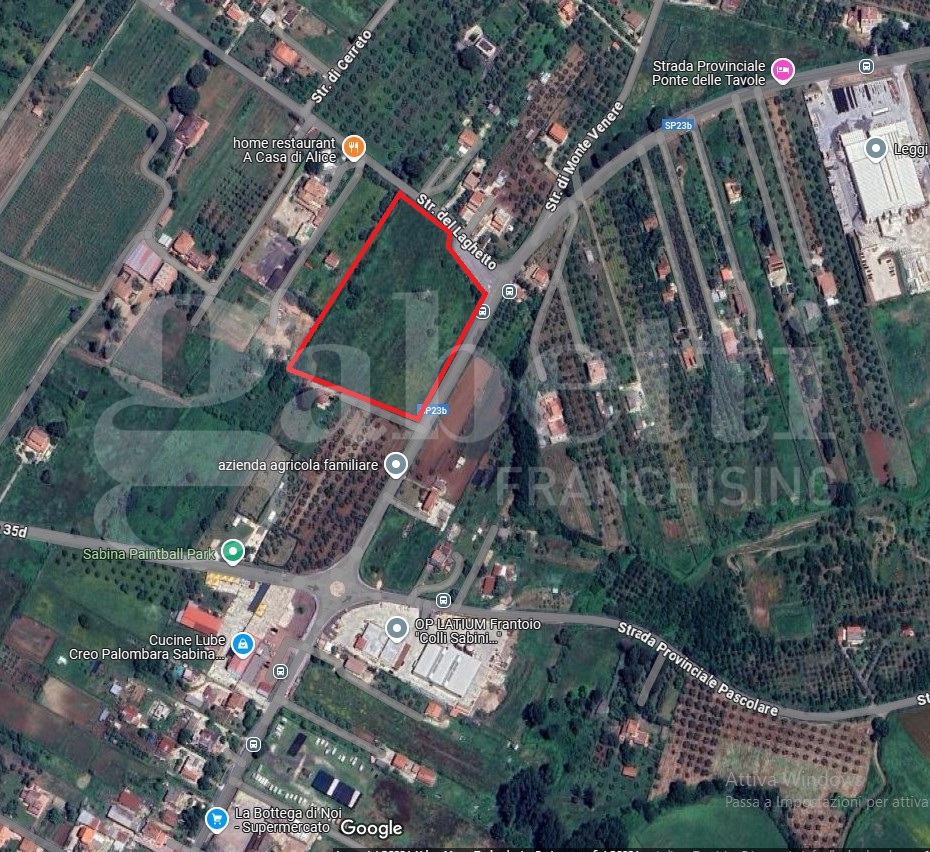 Terreno Edificabile in vendita a Palombara Sabina