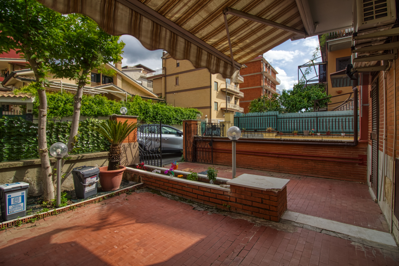 Trilocale con giardino a Fonte Nuova
