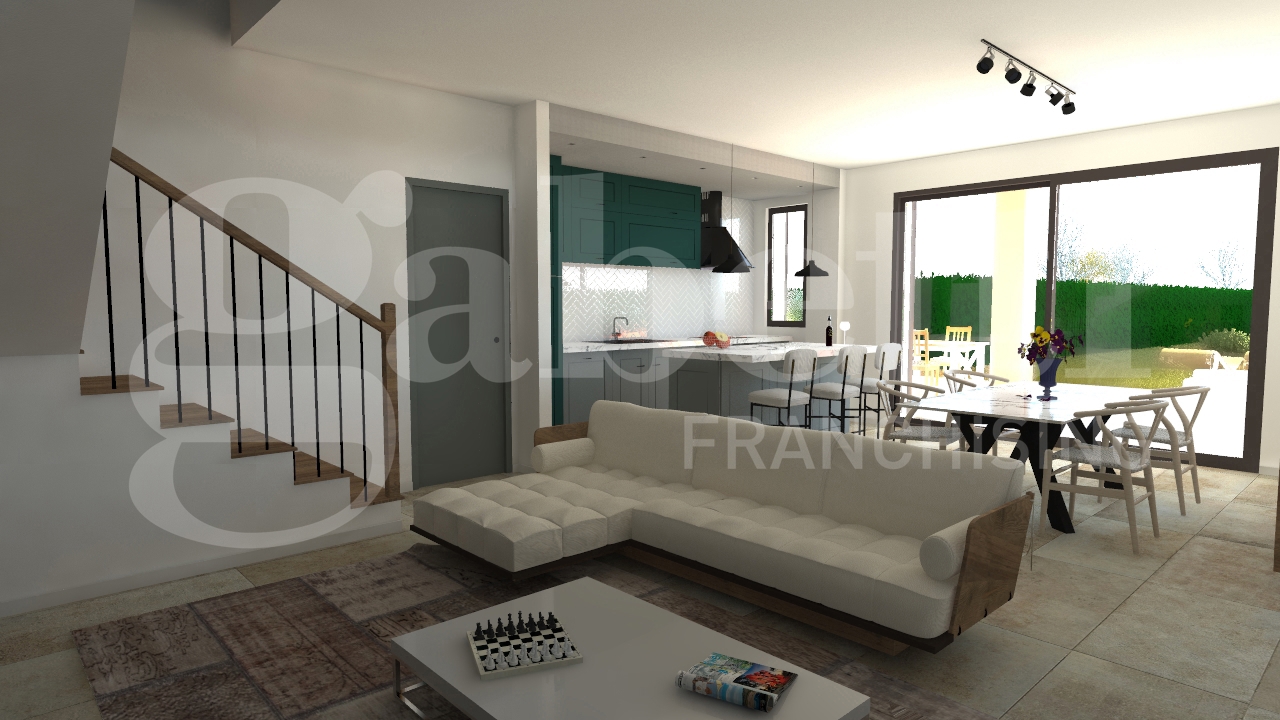 Villa Bifamiliare con giardino a Castel Maggiore