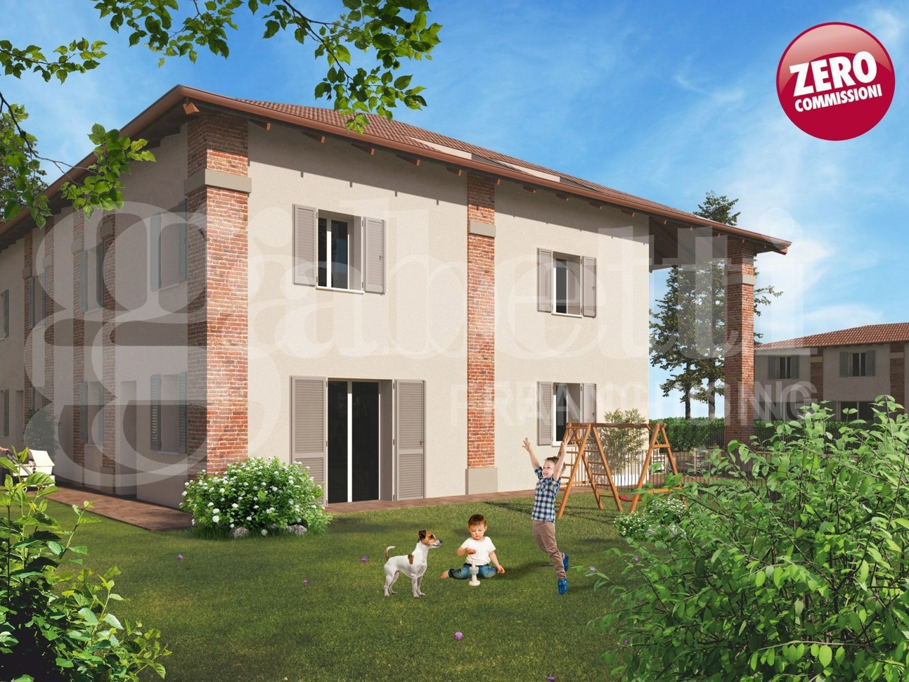 Villa con giardino a San Giorgio di Piano