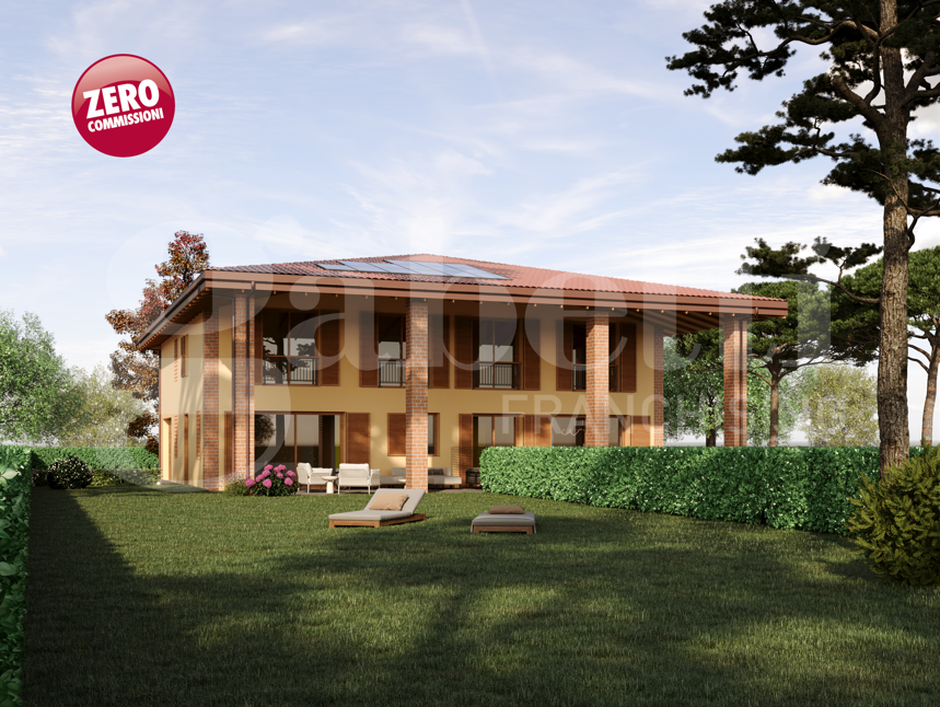 Villa Bifamiliare con giardino a Castel Maggiore