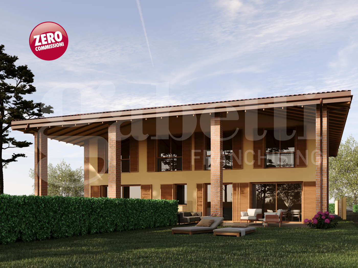 Villa Bifamiliare con giardino a Castel Maggiore