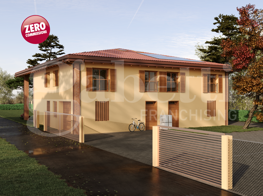 Villa Bifamiliare con giardino a Castel Maggiore