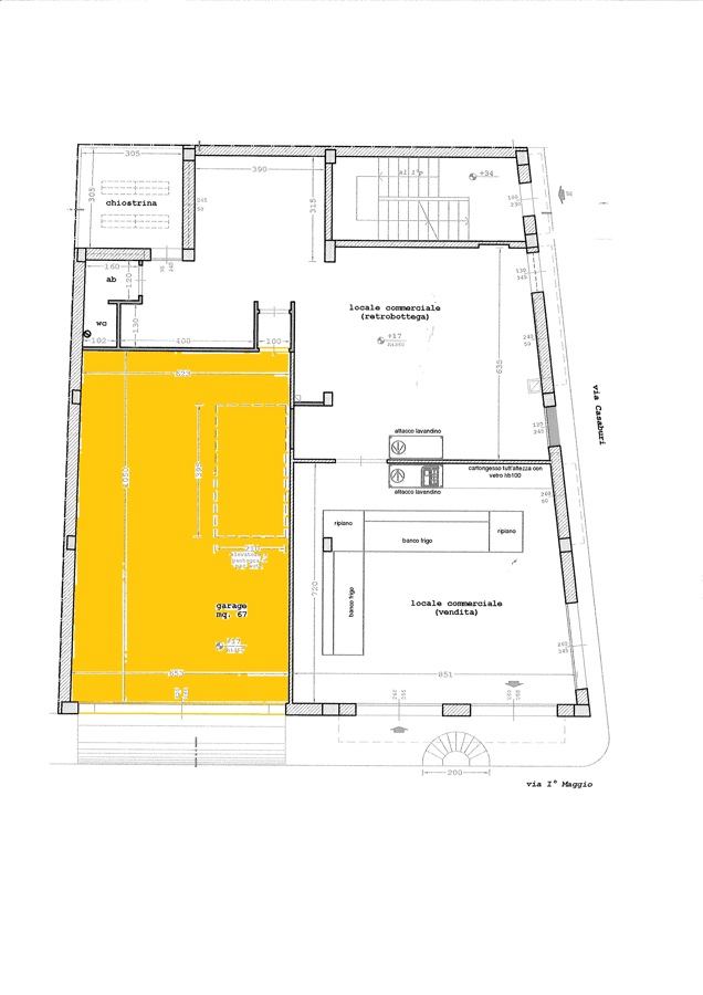 Box/Garage 180mq in vendita a Manduria