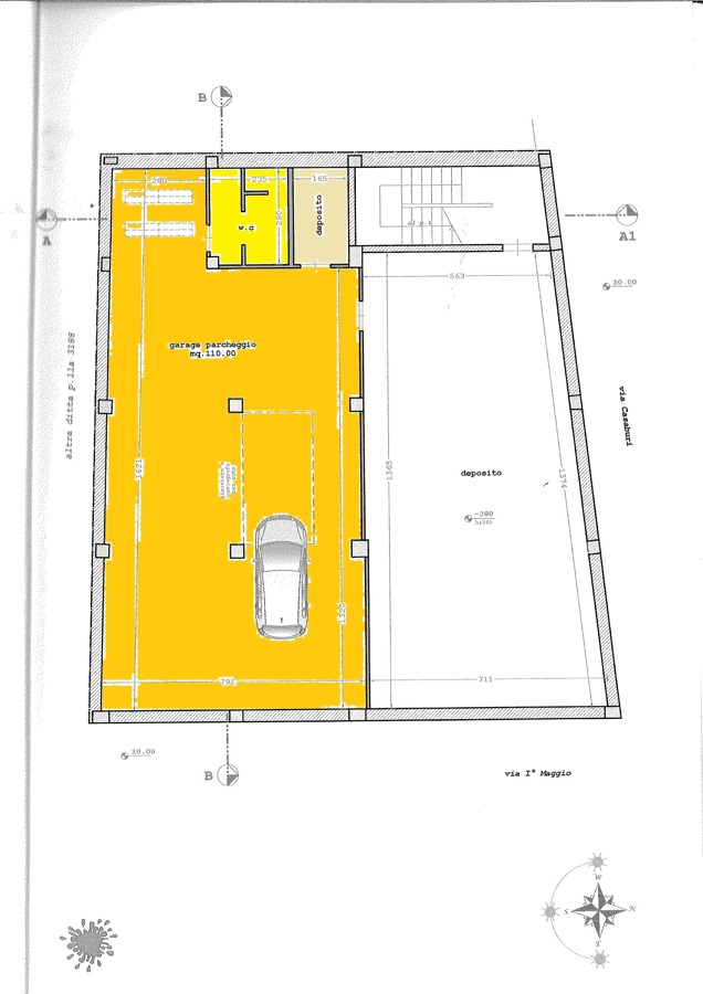 Box/Garage 180mq in vendita a Manduria