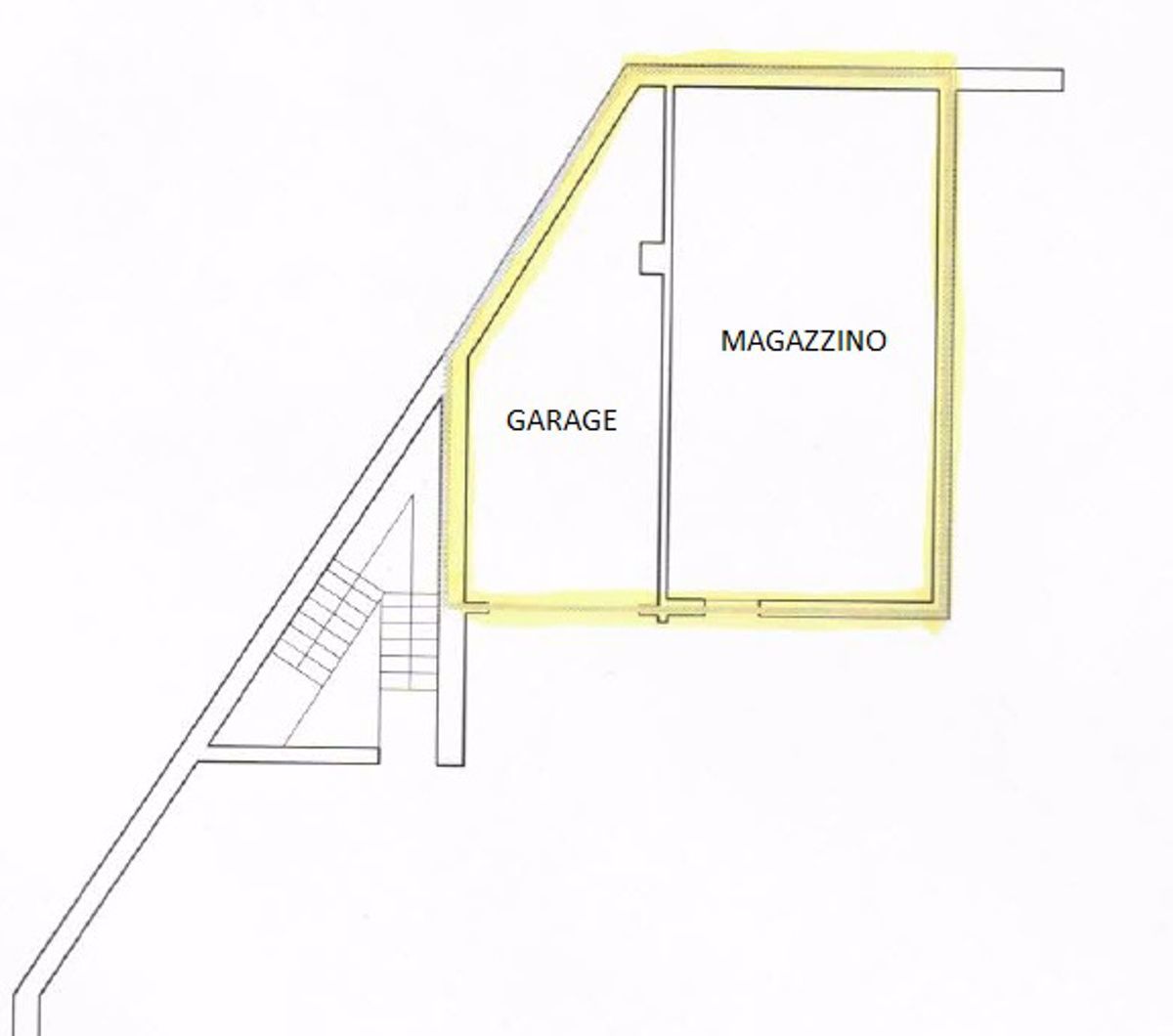 Box/Garage 70mq in vendita a Saluzzo