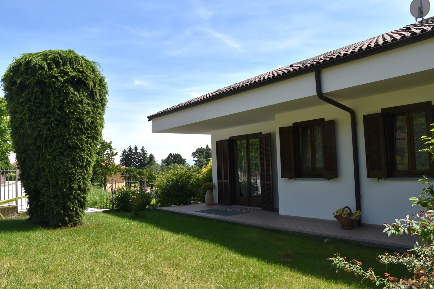 Villa con giardino a Saluzzo