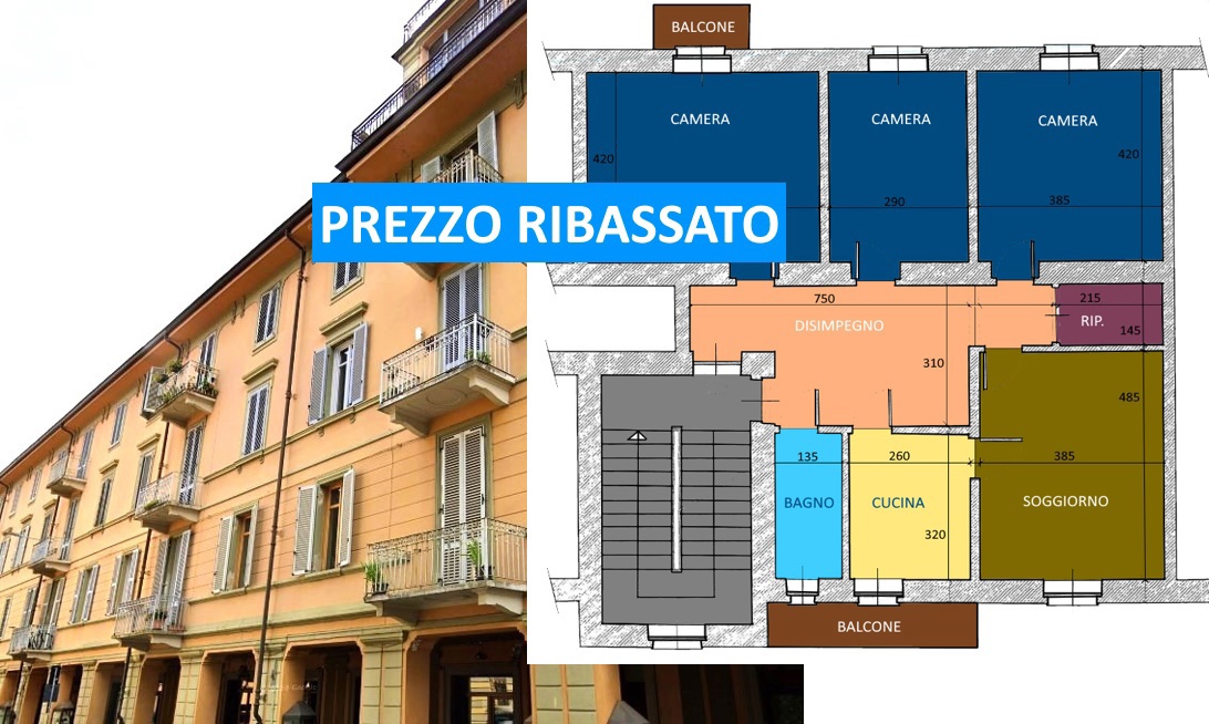 Appartamento da ristrutturare a Saluzzo