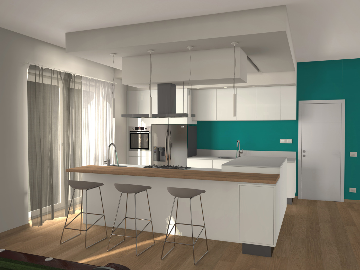 Villa Bifamiliare con giardino a Revello