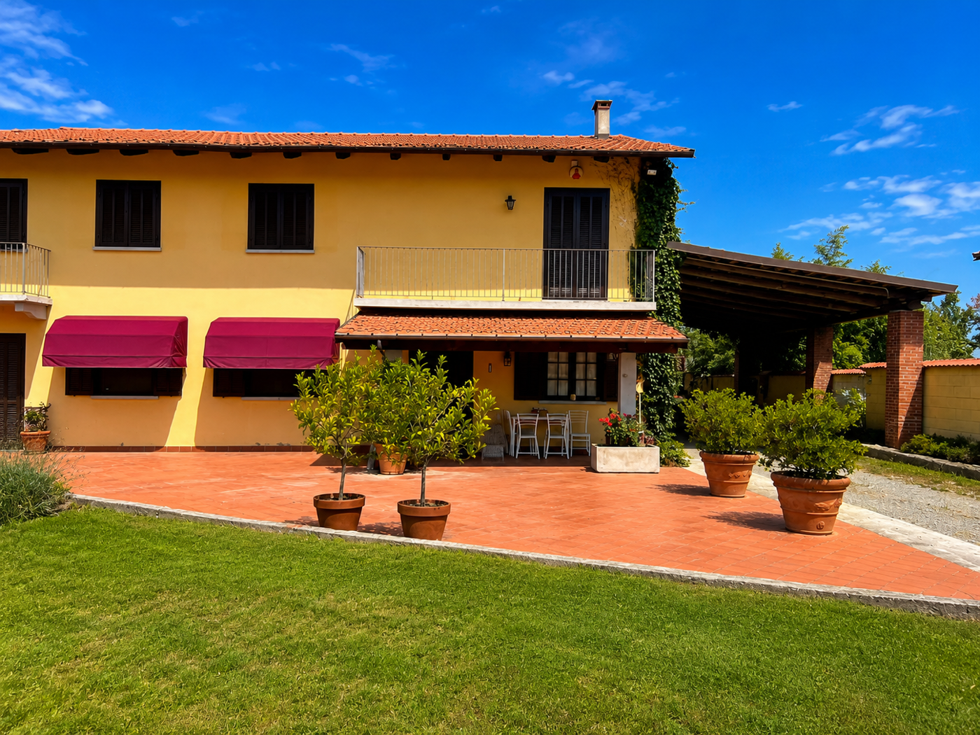 Appartamento con giardino a Saluzzo