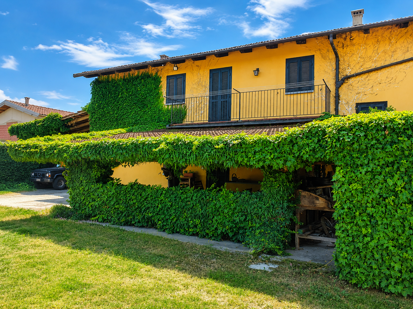 Appartamento con giardino a Saluzzo