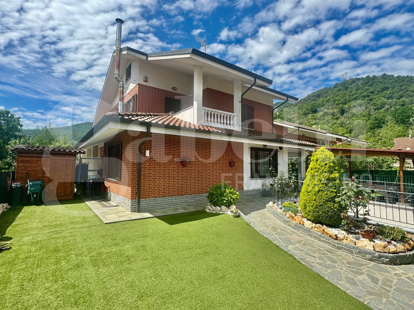 Trilocale con giardino a Sangano