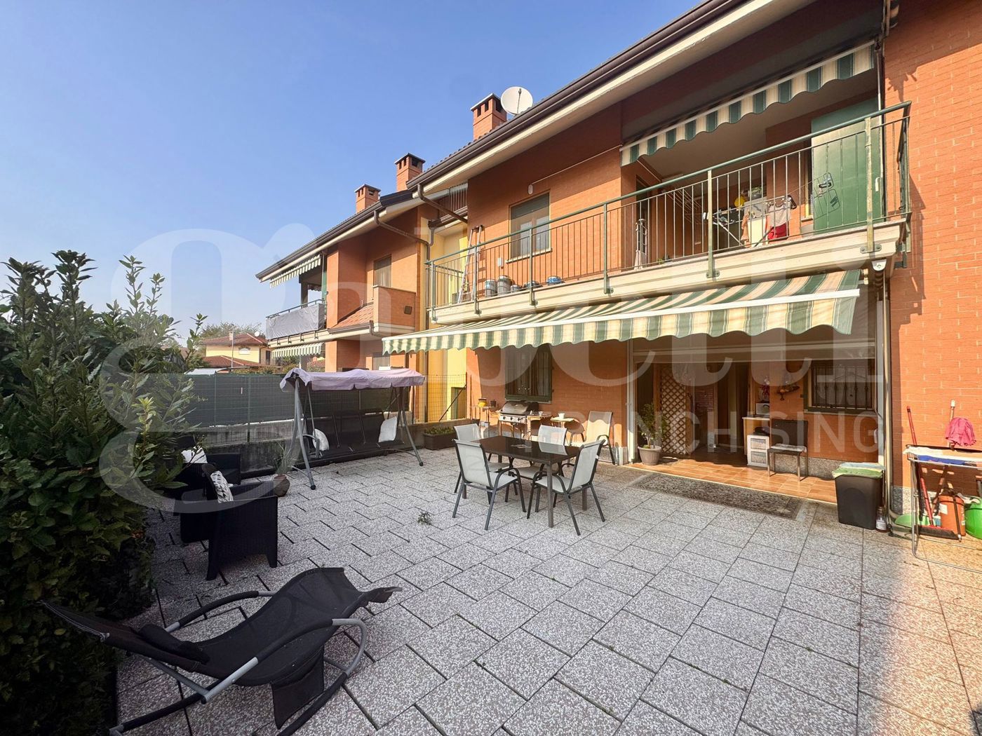 Trilocale con giardino a Bruino