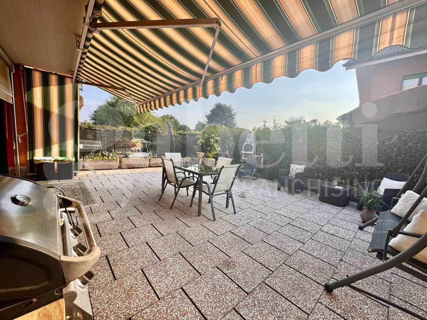 Trilocale con giardino a Bruino