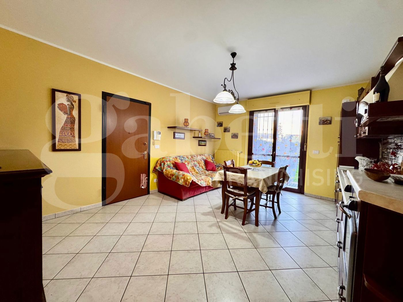 Trilocale con giardino a Bruino