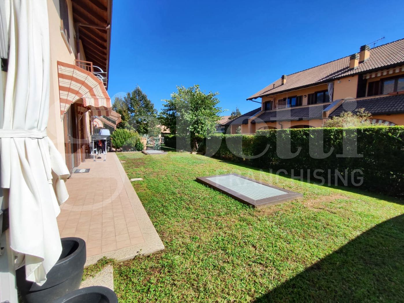 Quadrilocale con giardino a Bruino