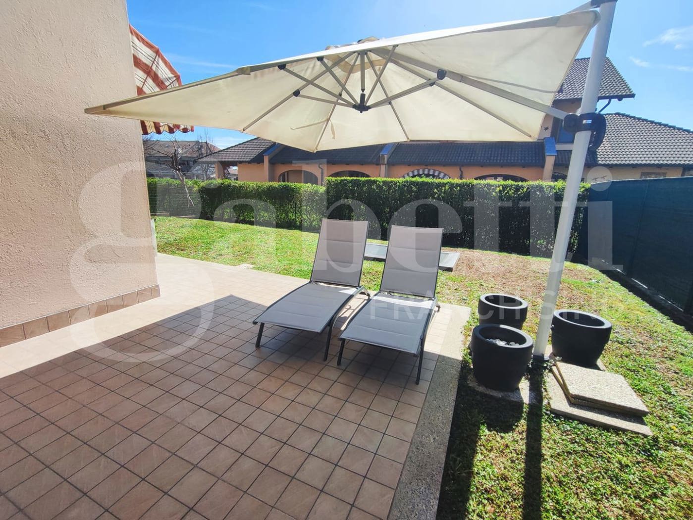 Quadrilocale con giardino a Bruino