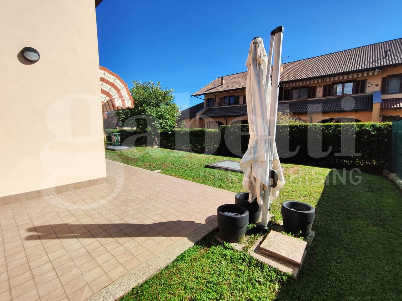 Quadrilocale con giardino a Bruino