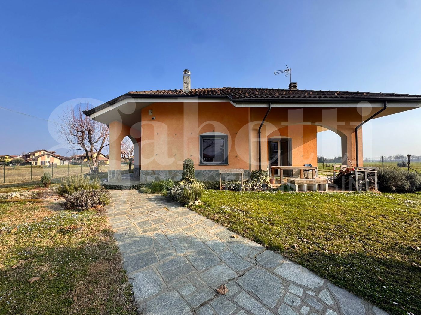Villa con giardino a Bruino