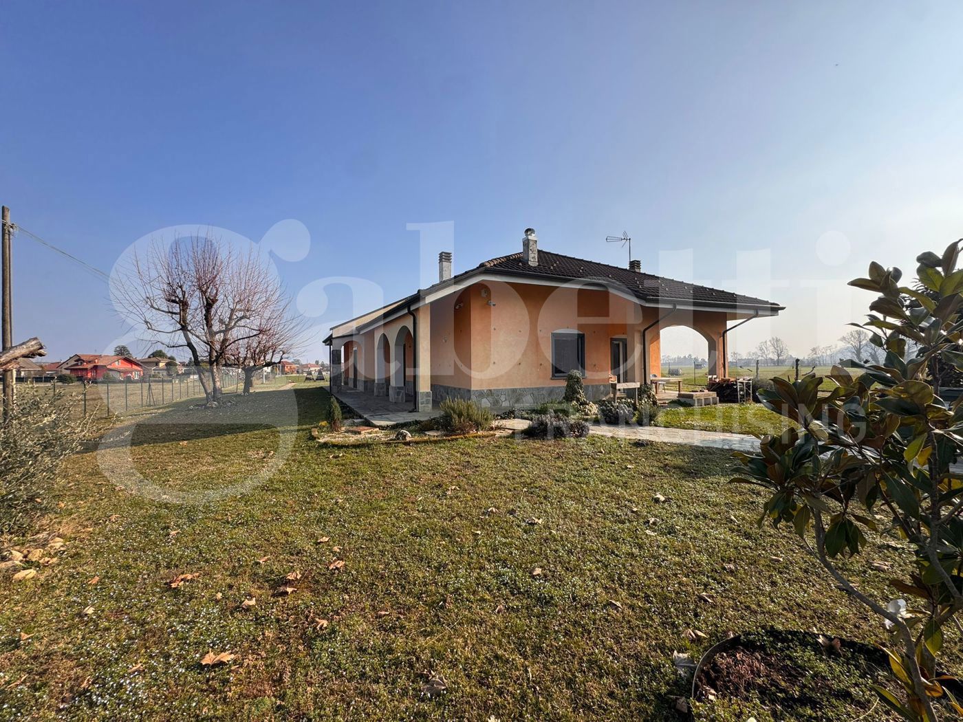 Villa con giardino a Bruino