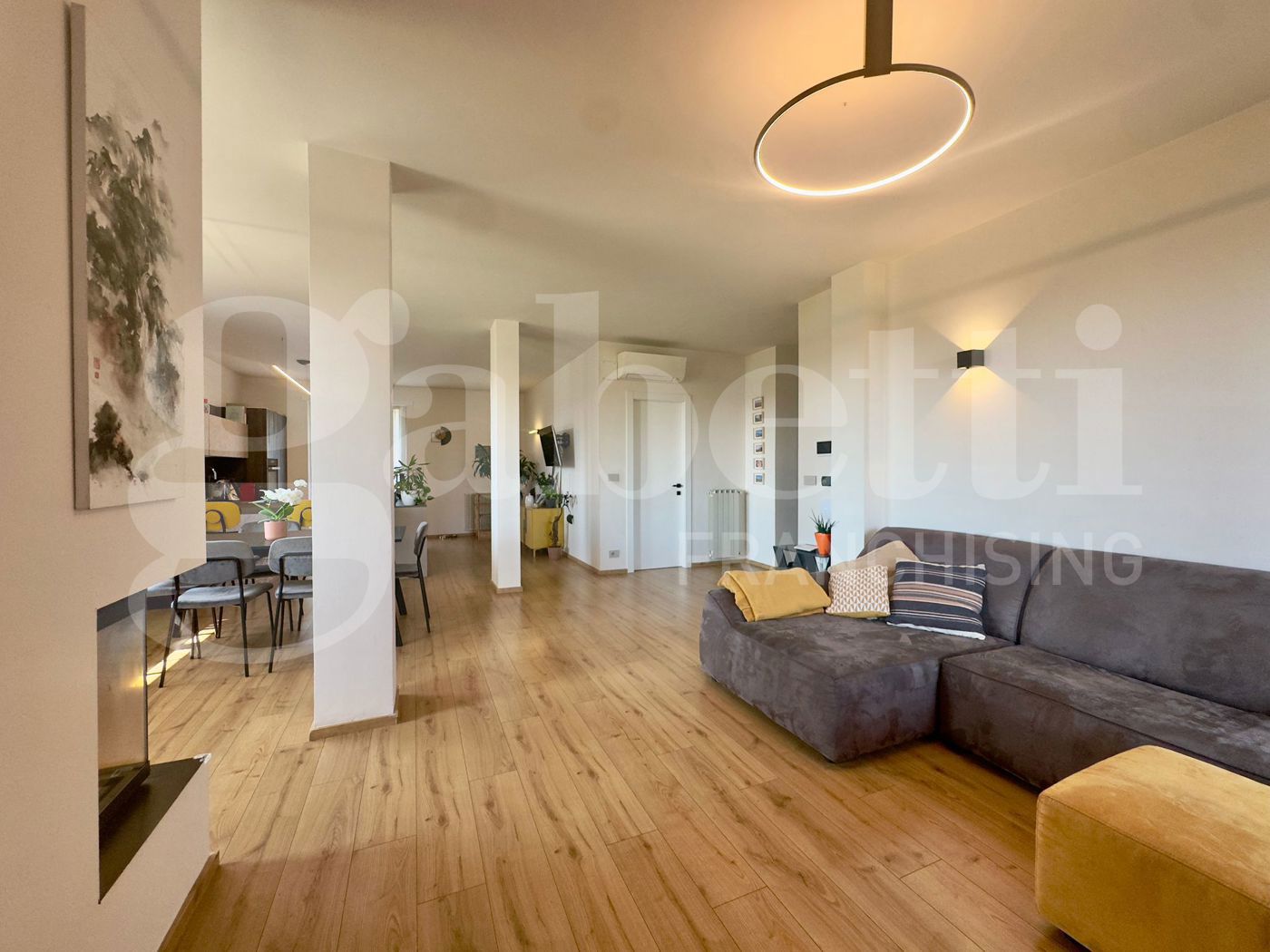 Appartamento con giardino a Bruino