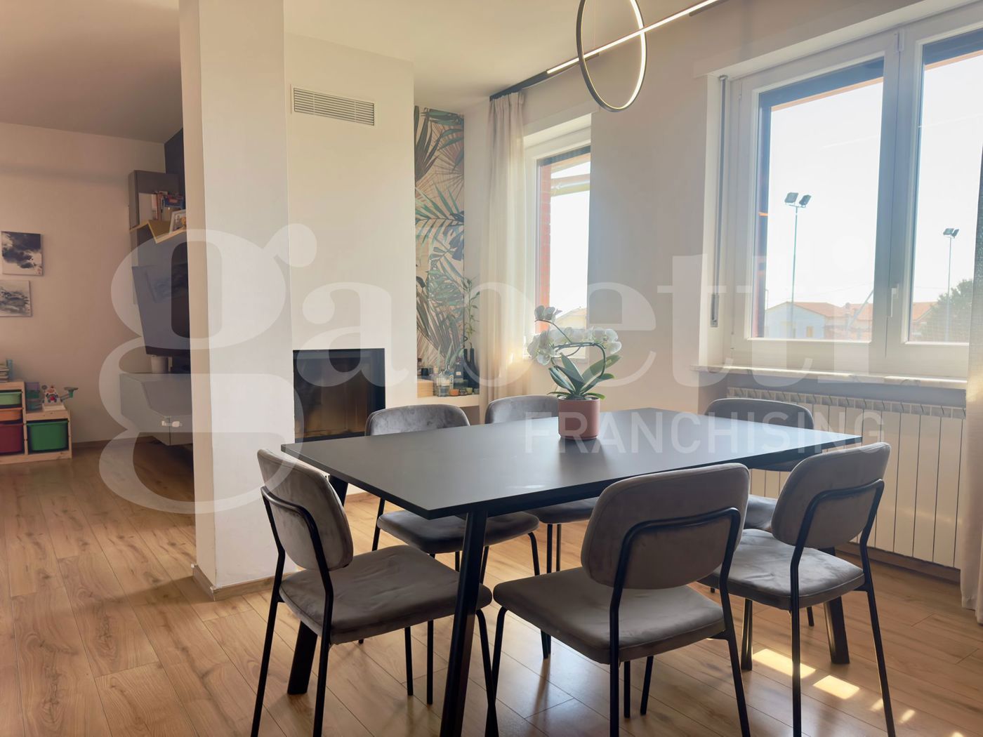 Appartamento con giardino a Bruino