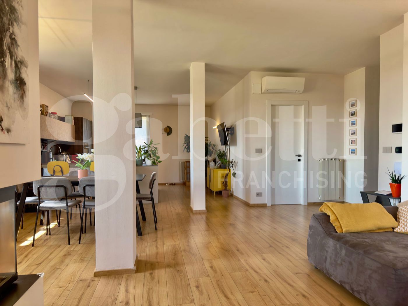 Appartamento con giardino a Bruino